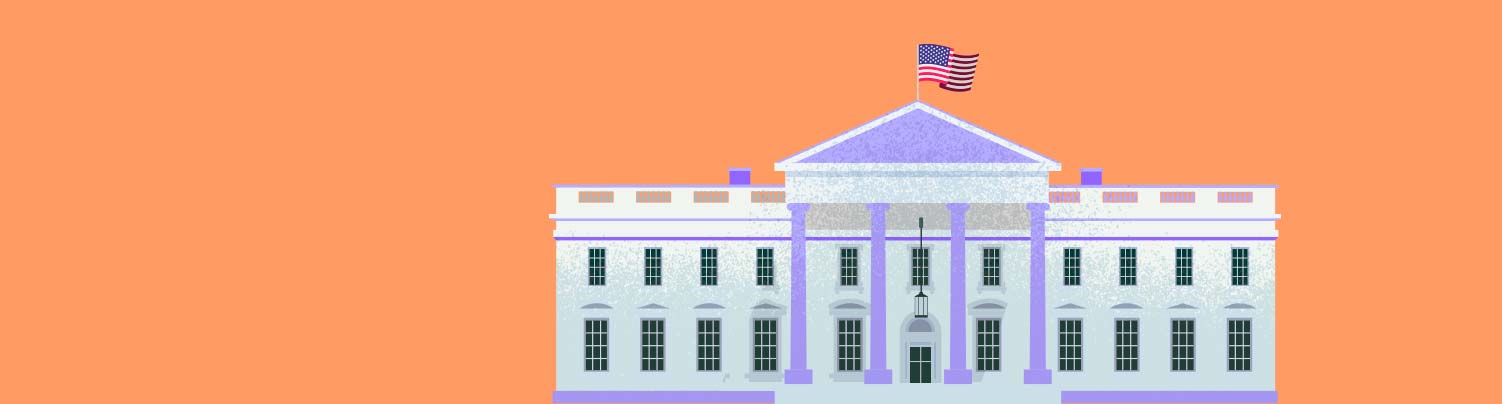 Notícias de Política Estadão (op 4) - ilustração da Casa Branca dos EUA